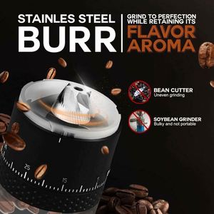 Smart <b>Mini</b> SS Core Coffee <b>Grinder</b> 38 Levels Adjustment High Performance Rechargeable Electric Burr Coffee <b>Grinder</b> for Travel - Product Image 4