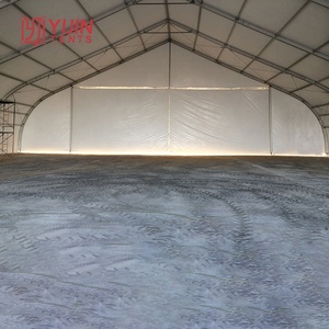 Tente de réception incurvée 15 x 40 pour salle de sport de basketball, tente de réception de forme incurvée pour événements sportifs en plein air - Product Image 1