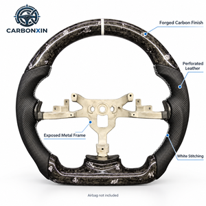 Cuir en fibre de carbone pour pièces de volant, intérieur pour Corvette C5 C6, 1997-2011 - Product Image 3