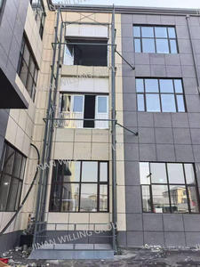 Elevador Hidráulico de Carga con Riel Guía de Alta Seguridad <span class=keywords><strong>para</strong></span> Almacén con Dispositivos de Seguridad - Product Image 4