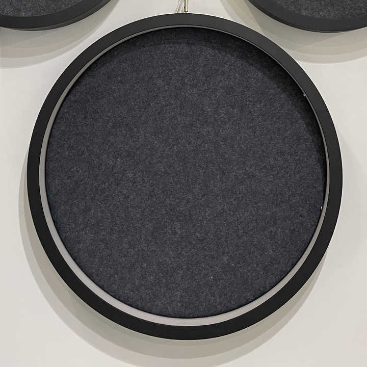 Moder Simple Design Inner Acoustic Panel Circular Led Light with Different Colors Change High Quality