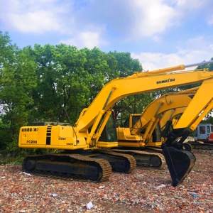 Excavatrice sur chenilles Komatsu PC220 PC220-8 PC220-7 d'occasion de haute qualité à bas prix, 22 tonnes, à vendre - Product Image 6