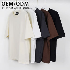 Fabricant de T-Shirts en Gros, T-Shirts Homme Amples 260g Épais, Épaules Tombantes, Personnalisables avec <span class=keywords><strong>Logo</strong></span>, T-Shirts Vierge - Product Image 1