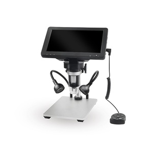 Microlong DM9 Portable Desktop Industrial Stereo Soldering Electronic 12M 8 LED HD 7 Inch LCD USB3.0 Certified DM9 <b>Microscopes</b> - Product Image 1