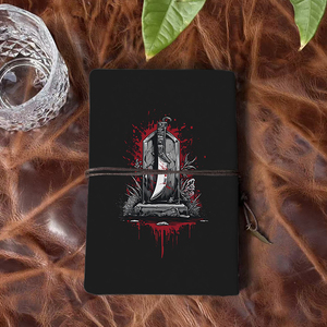 Cuaderno hecho a mano A6 multiusos Regalo funcional del Día del Padre Ideal para el trabajo y el hobby Machete Tombstone <span class=keywords><strong>bloo</strong></span> - Product Image 3