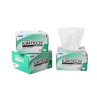 Connecteur à fibre optique Kimtech Wipespaper End Face Cleaning in Cable Installation FTTH Paper for Fiber Connector