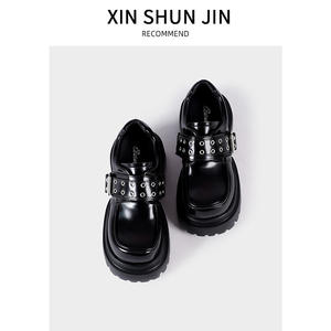 Nouvelle Sandale Plateforme Tendance 2026 Style Rétro Britannique – Noire, Facile à Enfiler, Respirante, Amortissante et Antidérapante pour l'Été en Extérieur - Product Image 2