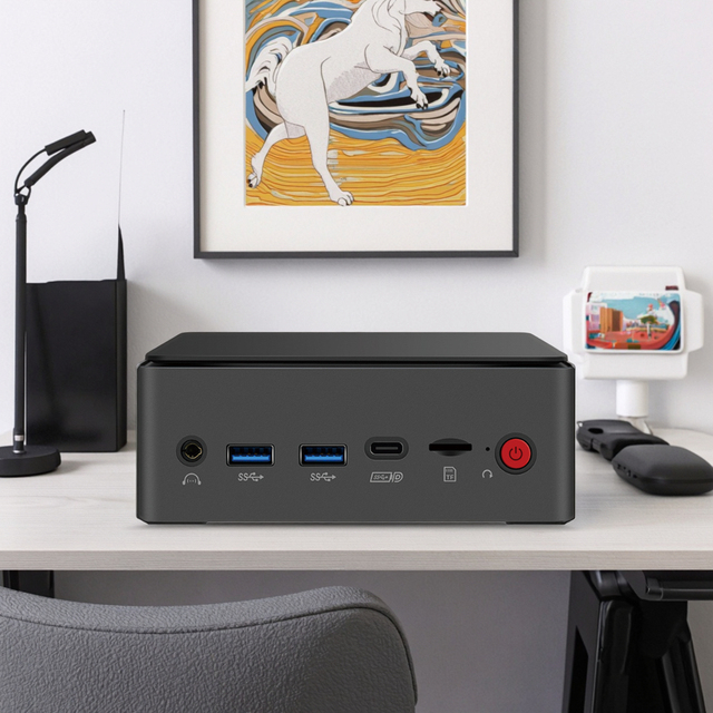 Latest Mini PC In-tel Core Ultra 9 Processor 185H 16C/22T/24MB High-end Small Size Computer LAN*2 USB*4 Gamer Office AI Mini PCs