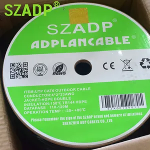 CAT 6 sazdap สายเคเบิลเครือข่ายข้อมูลแบบไม่มีฉนวนสายสำหรับแมว6ตัวทดสอบแบบดิจิทัลมัลติมิเตอร์สายทดสอบแมว6ตัวสายเคเบิลเครือข่ายสำหรับแมวกลางแจ้งสายเคเบิลเครือข่าย6 sazdap