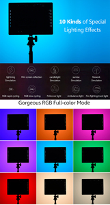 Panel de Luz LED RGB Yongnuo YN300Air <span class=keywords><strong>II</strong></span>, 3200K 5600K Bicolor, Iluminación de Relleno DSLR YN300 Air para Cámaras Canon, Nikon y Sony - Product Image 5