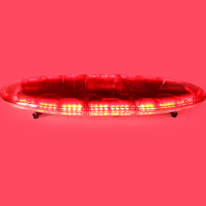 Đèn Cảnh Báo Nhấp Nháy LED Xanh & Đỏ 45 Inch 114Cm 80W Thanh Đèn Khẩn Cấp Xe Tải Ô Tô Thanh Đèn Kích Thước Đầy Đủ Hình Bầu Dục - Product Image 5