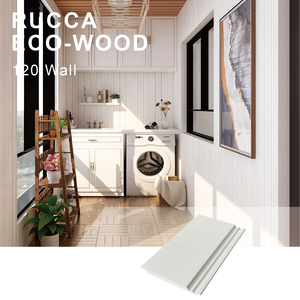 Guangdong Chine Revêtement mural décoratif extérieur en <span class=keywords><strong>bois</strong></span> composite pour maisons préfabriquées WPC Revêtement extérieur en <span class=keywords><strong>bois</strong></span> - Product Image 1