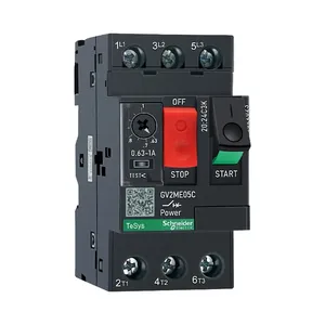 Schneider MPCB Moteur C/B 3P <span class=keywords><strong>GV2ME20</strong></span> GV2ME01/02/03/04/05/06/07/08/10/14/16/32 Disjoncteur de protection du moteur - Product Image 1