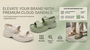 <span class=keywords><strong>Sandali</strong></span> Donna con Zeppa Alta e Cinturini Trapuntati, Simpatici <span class=keywords><strong>Sandali</strong></span> <span class=keywords><strong>Beige</strong></span> Stile Dad con Suola Morbida e Spessa, Scarpe Estive da Spiaggia per Camminare - Product Image 6
