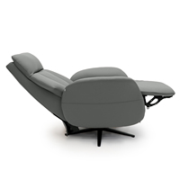 Geeksofa Chaise inclinable de mobilité électrique à double moteur Moderne Luxueux Releveur de levage Porte-gobelet extensible en bois pour la vie