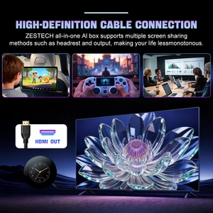 ZESTECH - Adaptador Inalámbrico CarPlay Ai Box 12GB+256GB Android Auto Smart Box <span class=keywords><strong>QCM</strong></span> 6350 Android 15 Plug and Play - Product Image 3