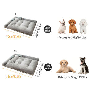 Fabrik Großhandel abnehmbare Haustier Zwinger Kissen Kumpel Hunde bett wasch bar wasserdicht Luxus Memory Foam ortho pä dische Hunde bett - Product Image 4