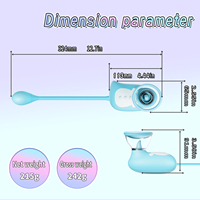 Zunge lecken Brust Vakuum Sauger Vibrator Kegel Vaginal Ball G-Punkt Klitoris stimulator Nippel saugen Vibrator für Frauen