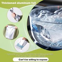 Sacs sous vide en Mylar, sacs en feuille d'aluminium thermoscellables, sachets rétractables, sacs alimentaires pour sandwichs, impression en héliogravure, barrière PE, feuille d'aluminium