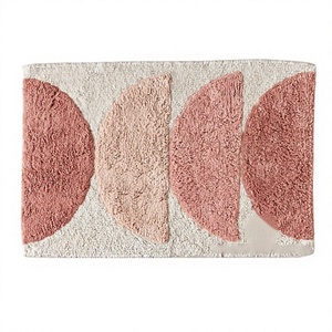พรมปูพื้นห้องน้ำแบบมีพู่ทำจากผ้าฝ้ายแท้นุ่มและทนทาน - Product Image 1