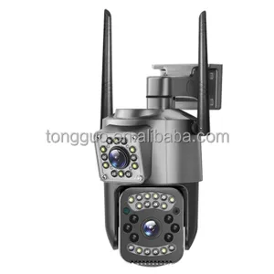 كاميرا خارجية مقاومة للماء 8MP 4k ip67 عالية السرعة PTZ كاميرا خارجية CCTV أمان لاسلكي حساس للحركة 4MP كاميرا شبكة