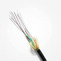 Câble à fibres optiques extérieur aérien ADSS-24B1-100M SM G652D 24 cœurs, haute résistance à la traction, renforcé de fil d'aramide, fabricant de câbles optiques