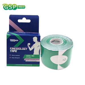 Rollo de Cinta Kinesiológica Precortada de Algodón, Cinta Muscular Elástica de Colores para Uso Diario - Product Image 3