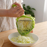 Kool Shredder Rvs Groente Dunschiller Cutter Brede Mond Fruit Salade Aardappel Raspen Mes Koken Keuken Gadgets