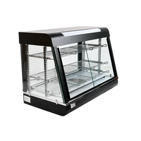 Vitrine chauffante électrique en gros pour snacks, vitrine chauffante pour boulangeries, armoire chauffante pour la restauration