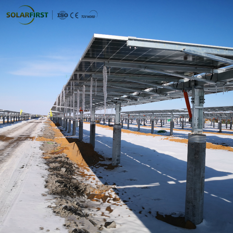 Линейный привод солнечной энергии, одноосевой солнечный 3 кВт Gps 4g массив, трекер Pv