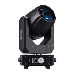 Iluminación de escenario 350W cabeza móvil prismático Gobo haz barra de luz boda banquete salón estudio en vivo Gobo focos - Product Image 1