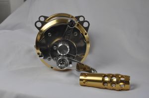 Topline 2 hız kolu sürükle 80W büyük oyun balıkçılık ton balığı okyanus makaraları popüler tasarım balıkçılık Reel Trolling Reel - Product Image 5