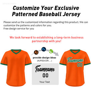 Blank Retro Jersey Baseball Shirts, op maat gemaakte borduurwerk uniformen, jeugd, gestikt logo, nummer, teamnaam, baseball jersey - Product Image 4