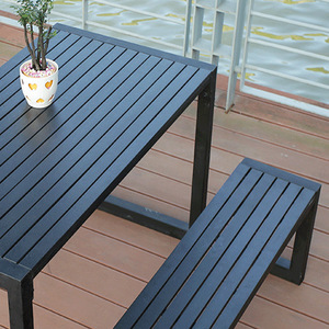 Restaurant outdoor <b>garden</b> terrace <b>tables</b> casual <b>garden</b> <b>tables</b> and <b>benches</b> metal restaurant <b>tables</b> and chairs - Product Image 5