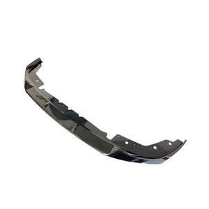 2PCS Car Front Bbumper Lip for 2023+ BMW 3 Series G20 G21 Lci 330i M340i Mp Style Sedan <b>Splitter</b> Spoiler Carbon Fiber Style - Product Image 1