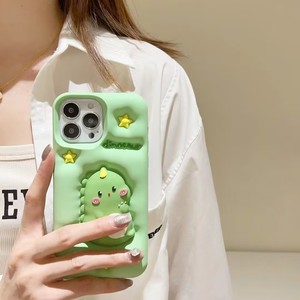 เคสโทรศัพท์ลายการ์ตูนไดโนเสาร์ 3 มิติ สไตล์เกาหลี สำหรับ iPhone 13 12 <span class=keywords><strong>Pro</strong></span> 14 <span class=keywords><strong>Pro</strong></span> <span class=keywords><strong>Max</strong></span> <span class=keywords><strong>I11</strong></span> 13 <span class=keywords><strong>Pro</strong></span> <span class=keywords><strong>Max</strong></span> ของขวัญสำหรับเด็ก  วัสดุซิลิโคนนิ่ม - Product Image 6