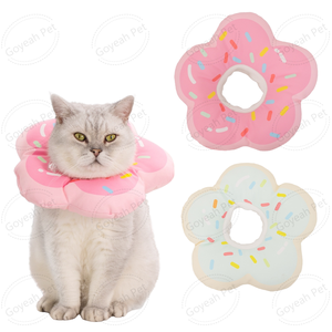 Na Operatie Beschermende Huisdier Elizabeth Halsbanden Verstelbare Donut Kat Herstelhalsband - Product Image 1
