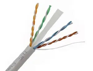 23AWG 305 м рулон цена UTP FTP OEM голая медь CCA Cat 6 сетевой кабель Ethernet LAN кабель cat6 кабель 305 м