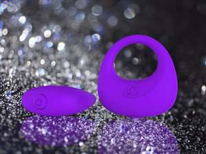 Weich gummi Silikon Mini Penis Ring Vibrator Sexspielzeug für Männer Fabrik preis Großhandel Wasserdichte Verzögerung ringe - Product Image 5