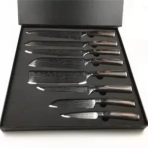 QANA Professional Non Stick High Quality Carbon Stainless kitchen knives