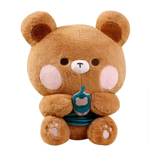 Đáng yêu nhồi bông sang trọng gấu bông đồ chơi mềm sang trọng BOBA gấu nâu thỏ Búp bê đồ chơi Ngày Valentine gấu sang trọng Đồ chơi cho bạn gái