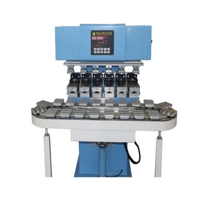 Impresora de tampones semiautomática de 6 colores con tintero cerrado, nueva, para botellas pequeñas, encendedores de cinta transportadora, bolígrafos y motores usados - Product Image 5