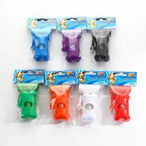 Customized Logo Printed <strong>Promotional</strong> <strong>Pet</strong> Giveaway Gifts Dog Waste Bag Holder Bone Shaped Dog Poop Bag Dispensers with Logo