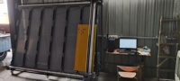Decoración automática de vidrio tipo vertical Máquina de plotter para hacer vidrio artístico