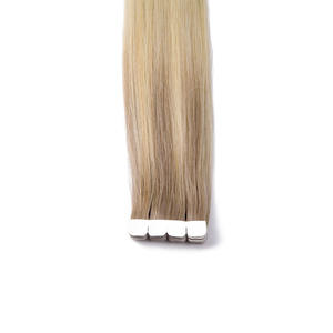 K.S WIGS Extensions Mini-Tape Premium, finition brillante, élégante et luxueuse, 100% cheveux humains Remy chinois double tirage, 12-28 pouces - Product Image 3