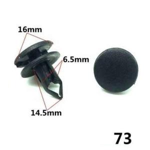 R1012 Series Black PA6 <b>Snap</b> Rivets Press <b>Fasteners</b> for Auto - Product Image 1