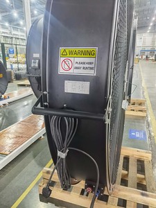Ventilador de Piso Industrial Eléctrico para Exteriores, Resistente al Agua, Portátil, Móvil, Gigante, HVLS, con Ruedas - Product Image 5
