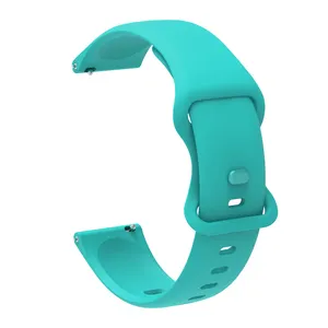 Correa de silicona de liberación rápida para reloj inteligente Xiaomi Mi, pulsera deportiva de Color, 20 y 22 mm