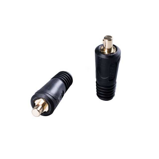 TIG MIG Quick Plug DKJ10-25 35-50 50-70 Euro 1Pair Brass Cable Connector Plug TIG Welding Machine Quick Socket Connector