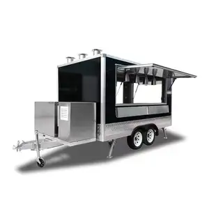 Commercial food truck franchise street mobile food truck fast food trailer for sale in the United States, Europe, Australia